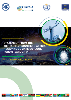 Statement from the 31st Southern Africa Regional Climate Outlook Forum (SARCOF-31)