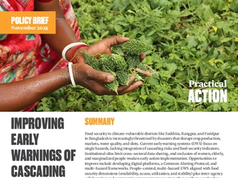 Improving Early Warnings of Cascading Risks to Food Security in Bangladesh