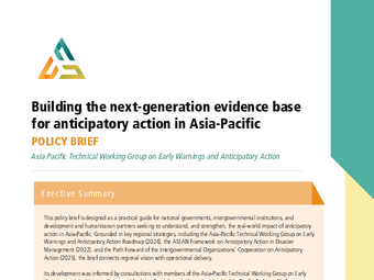 Building the Next-Generation Evidence Base for Anticipatory Action in Asia-Pacific