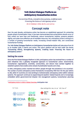 14th Global Dialogue Platform: concept note