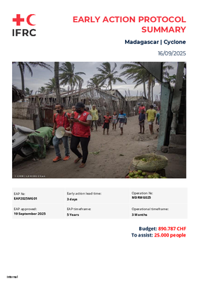 EAP: Madagascar - Cyclone