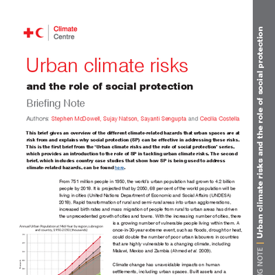 File: Urban climate risks and the role of social protection ...
